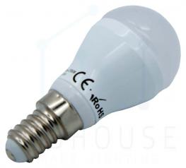 LED žárovka E14 6W studená bílá